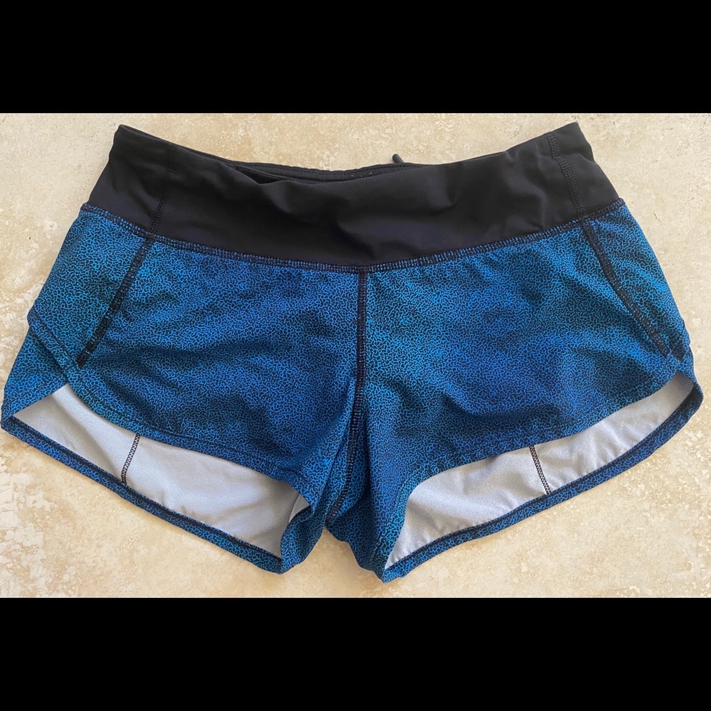 Lululemon speed up shorts 2.5” inseam